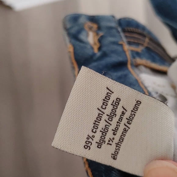 Calvin Klein US 27 Denim 5 Pocket Stretchy Pencil Skirt with Back Slit - Picture 7 of 10